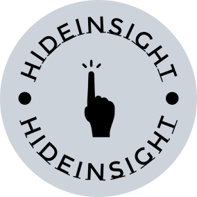 hide insight slogan